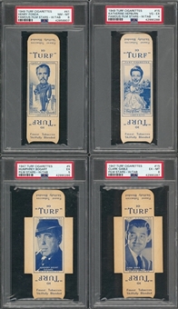 1947-49 Carreras/Turf Cigarettes "Film Star"-Themed Full Panels Collection (52 Different) – Featuring Bogart, Gable and Hepburn